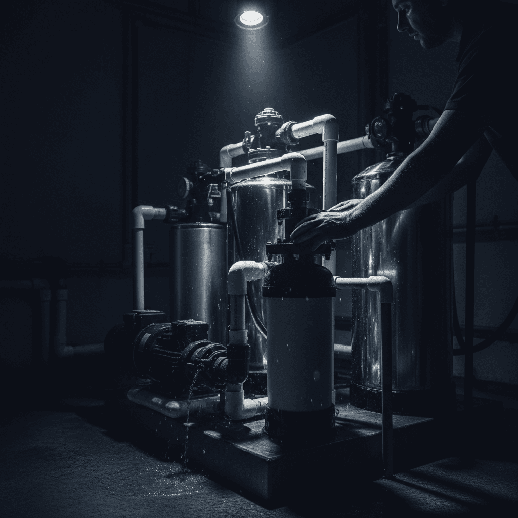 Professional pool pump and filtration system installation